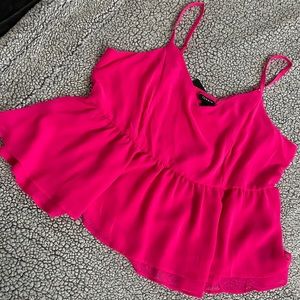 Brand new Neon pink blouse